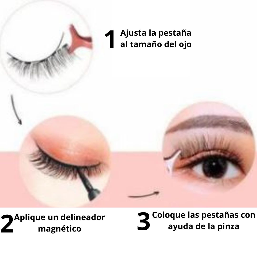 Pestañas Magnéticas H&H